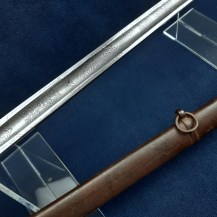 British Boer War Patent Solid Hilt Sword, Lt Claud DArcy Cayley, Middlesex Regt 5